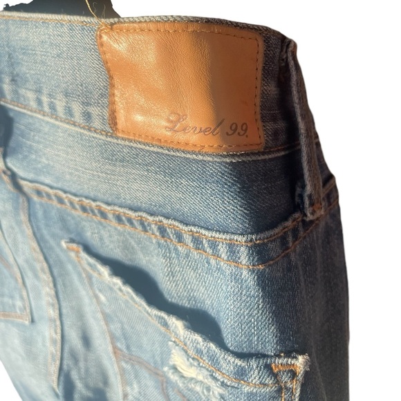 Level 99 women’s relaxed Lily straight leg denim jeans sz 26 preloved no flaws - Picture 7 of 11